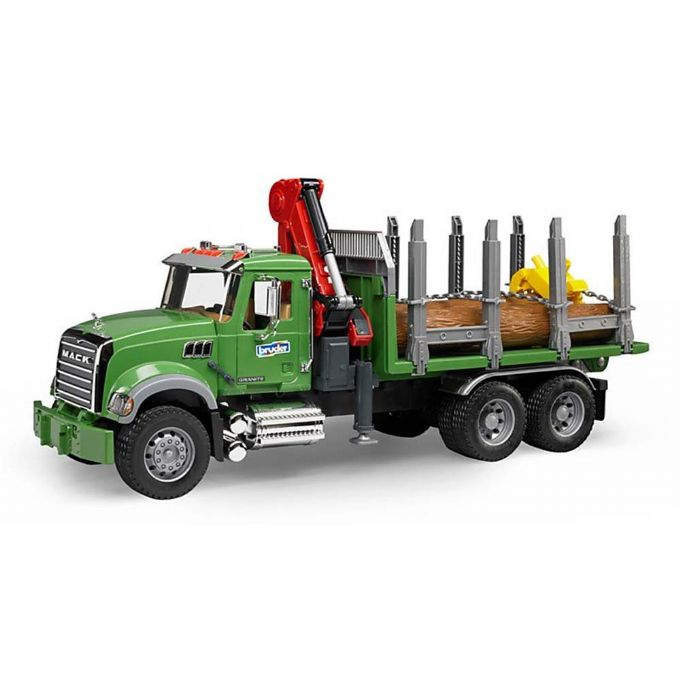 MACK Granite crane truck with timber version 3