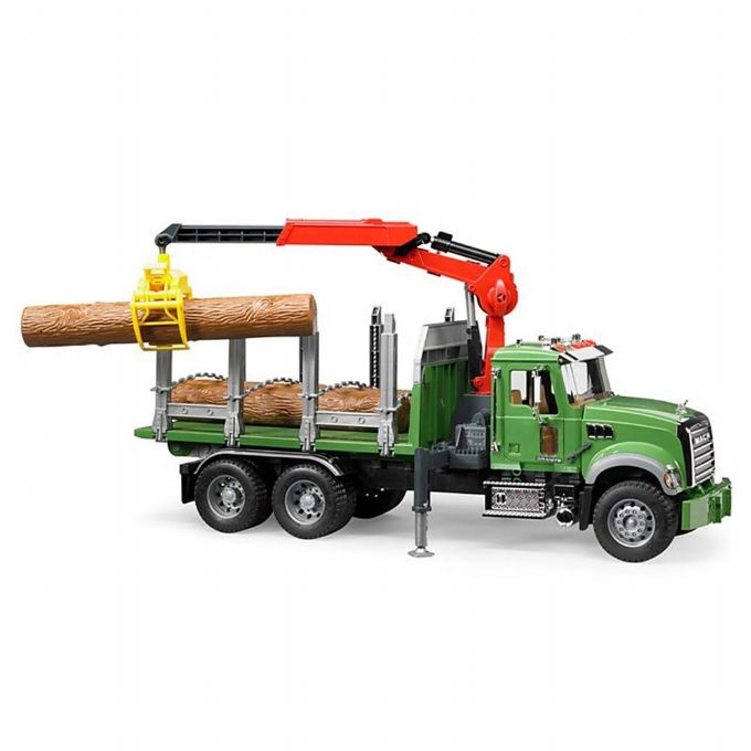 MACK Granite crane truck with timber version 4