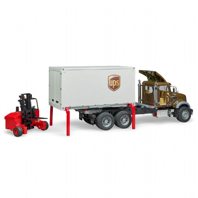 MACK Granite UPS logistics truck version 3