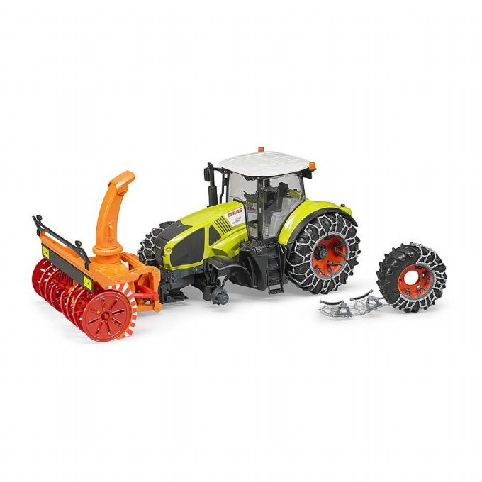 Claas Axion 950 tractor with snowplow version 3