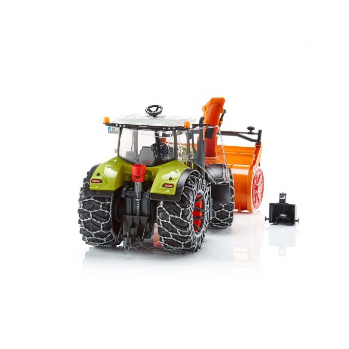 Claas Axion 950 tractor with snowplow version 6