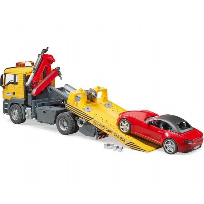 MAN TGS tow truck with roadster version 2