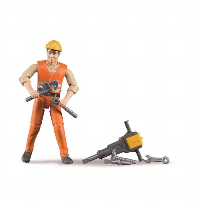 Construction worker with accessories version 1
