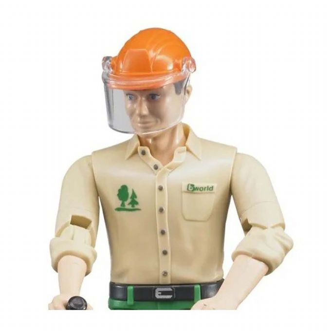 Forestry worker with accessories version 2
