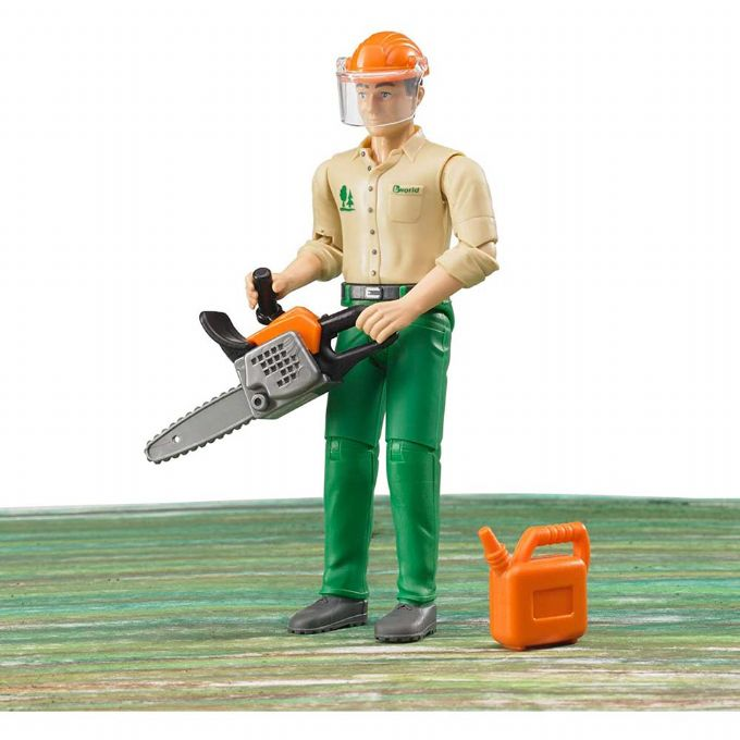 Forestry worker with accessories version 3