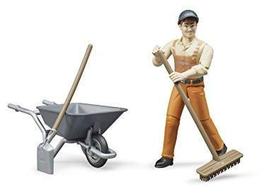Bworld Municipal worker with accessories version 4