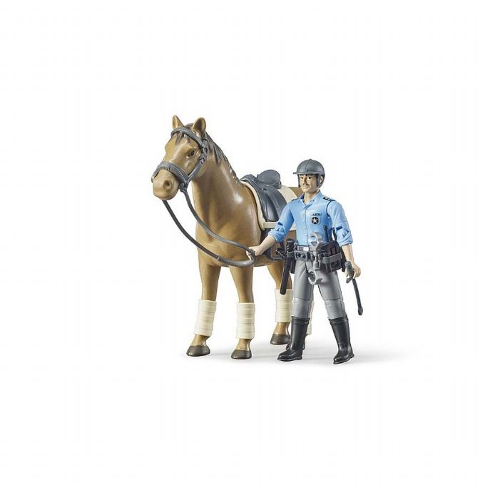 Polizist mit Pferd version 2