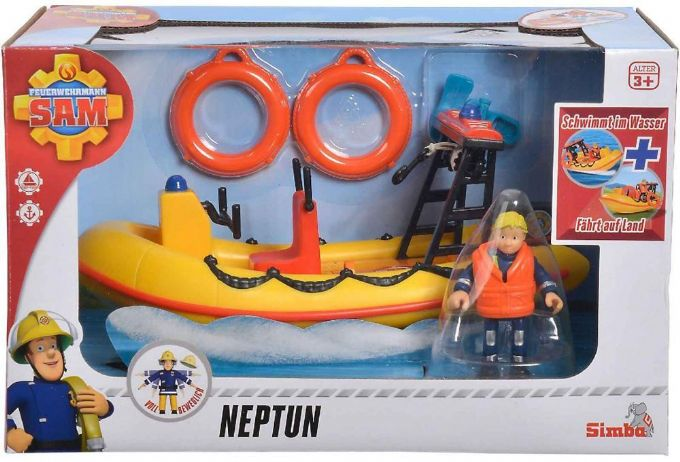 Feuerwehrmann Sam Neptun Boot version 2