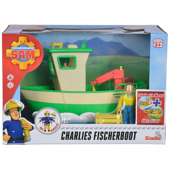 Fireman Sam Charly's Fishing Boat version 2