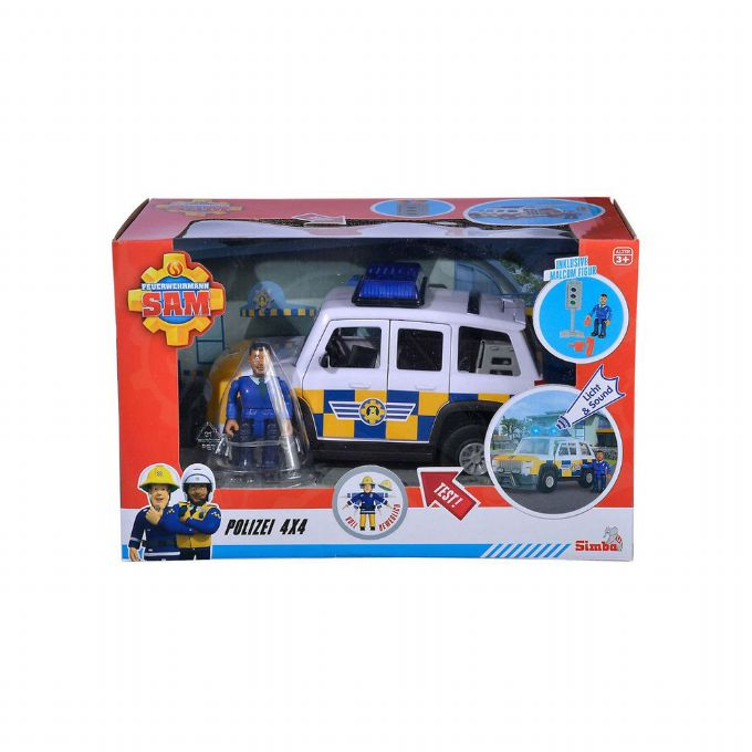 Fireman Sam Police Car with Figure version 2