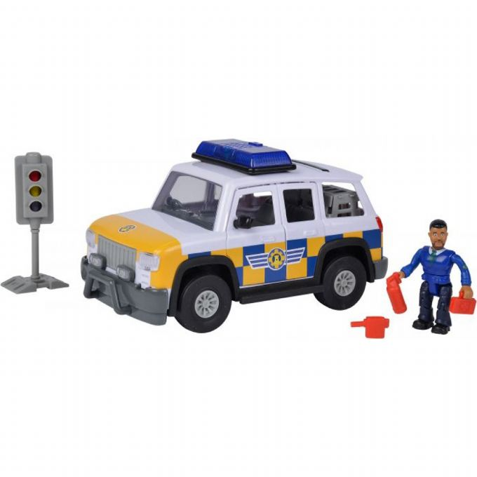 Brandman Sam polisbil med figur version 1