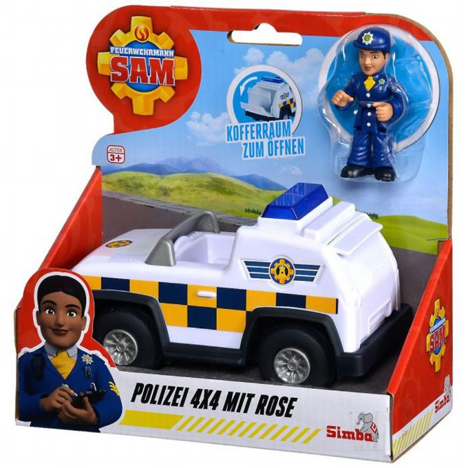 Fireman Sam Police car with Rose version 2