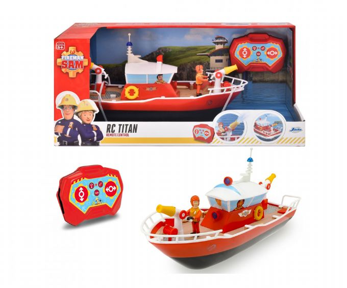 Fireman Sam Radio controlled Titan boat version 1