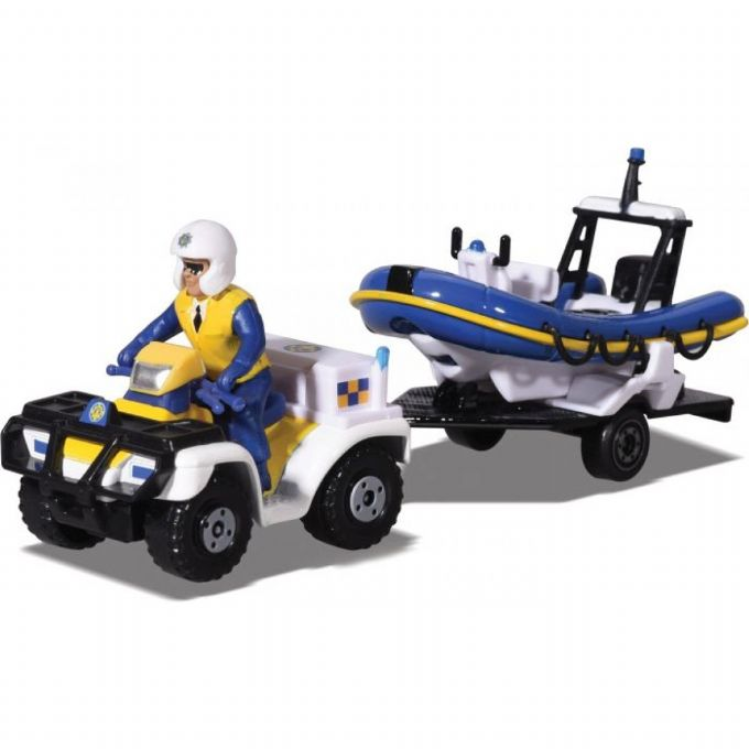 Fireman Sam Police ATV with Boat version 1