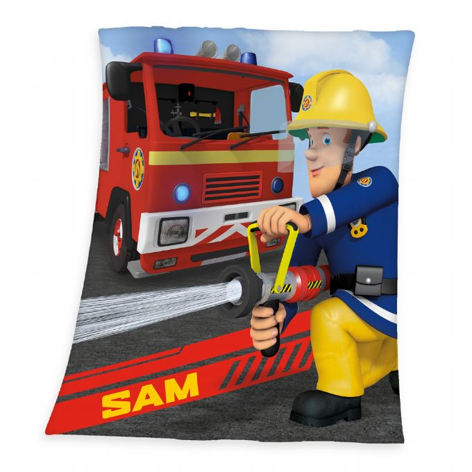 Billede af Brandmand Sam Fleece tæppe 130x160 cm hos Eurotoys