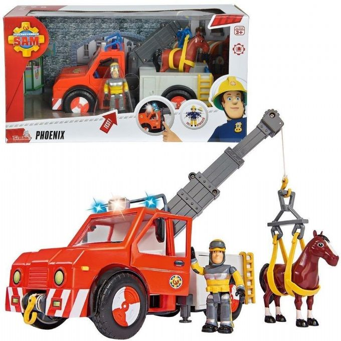Firefighter Sam Phoenix animal rescue truck version 2