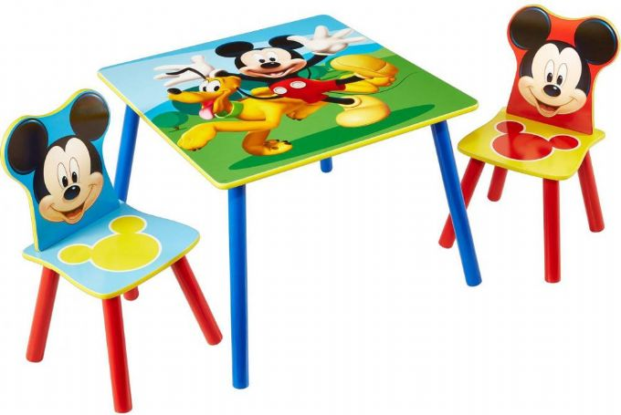 Mickey Mouse bord og stolesæt
