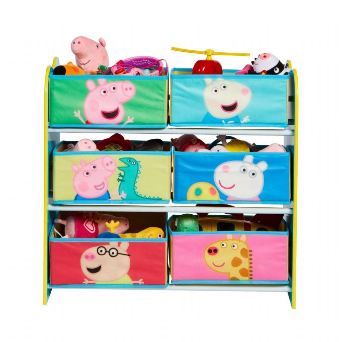 Gurli Pig Bookcase with 6 Baskets version 2