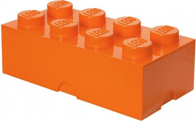 Lego Palikka säilytys Oranssi (LEGO Storage 8)