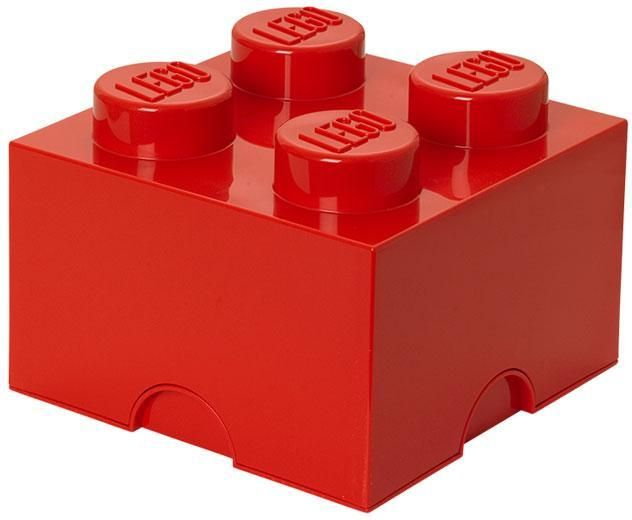 LEGO The Movie 2 Storage Red 4 Knob version 2