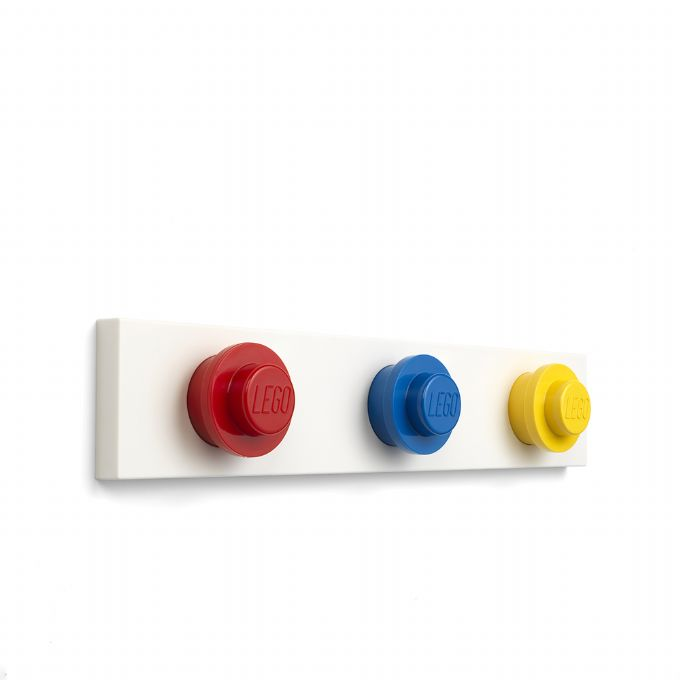 LEGO kldhngare rd, bl och gul version 1