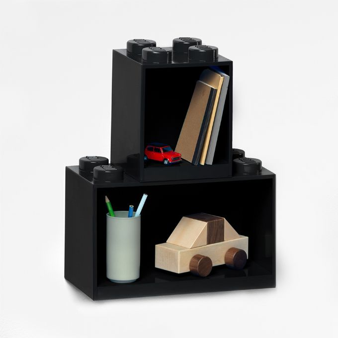 LEGO Hyllylaatikko musta version 6