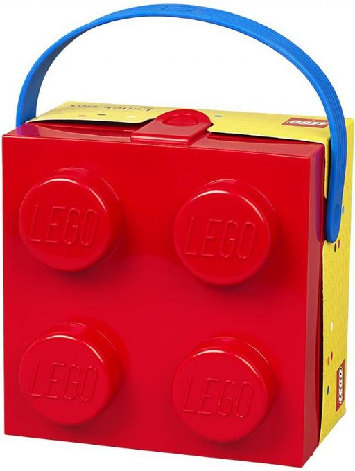 LEGO lunch box with handle Red version 2
