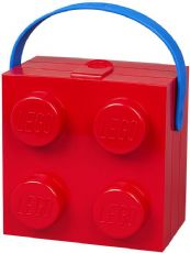 LEGO Lunchbox mit Griff Rot