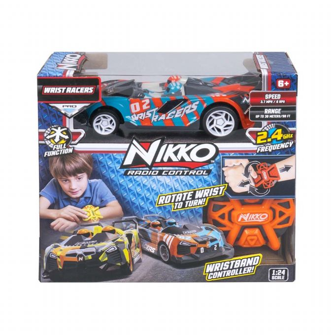 Nikko Wrist Racers grafisk rd version 2
