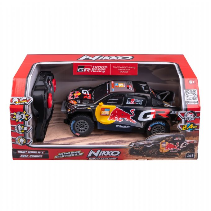Nikko Toyota Dakar m. lys 1:18 version 2