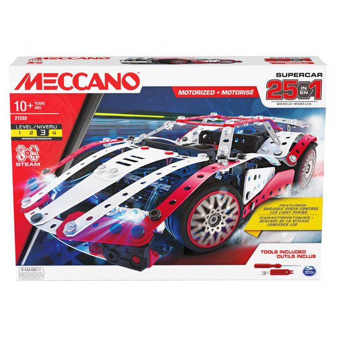 Meccano Model Set Super Car version 2