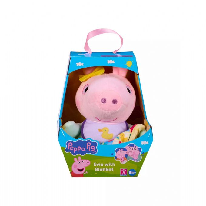 Gurli Gris Evie med teppe bamse version 2
