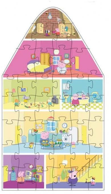 Peppa Pig House Deco puzzle version 2