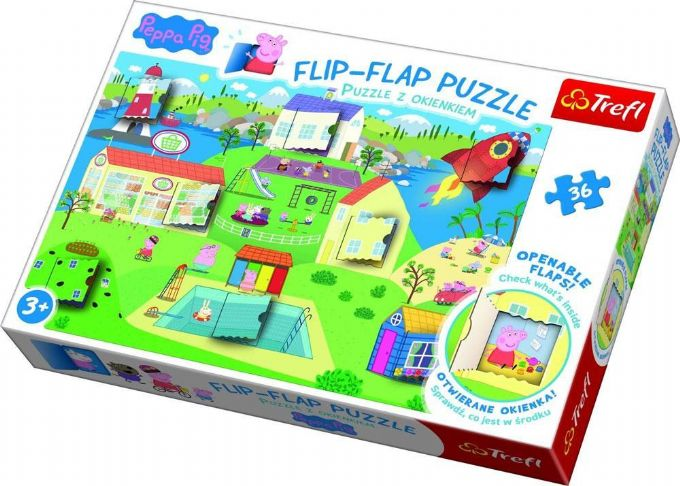 Gurli Pig Flip Flap Puzzle 36 Pieces version 1