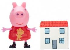 Peppa Pig-Figur mit Haus