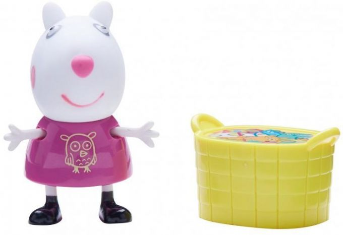 Gurli Pig figurine with basket version 1