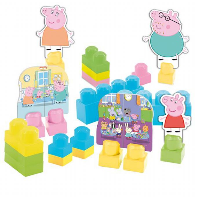 Gurli Pig Building Blocks in Bag 18 Parts version 1