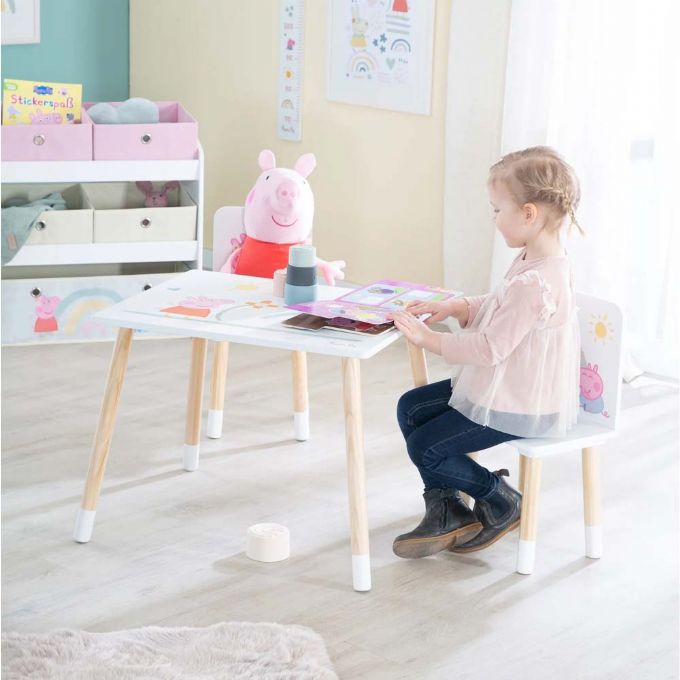 Peppa Gris Bord og Stolesett version 3