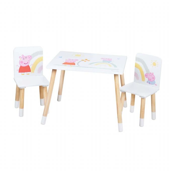 Peppa Gris Bord og Stolesett version 1