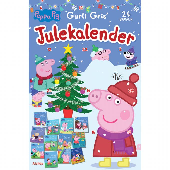 Gurli Pig Christmas calendar - 24 story books version 1
