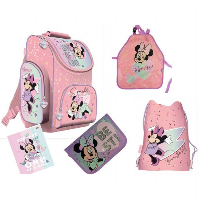 Minnie Mouse Skoletaske S�t 5 Dele version 1