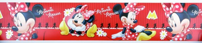 Minnie Mouse tapetborter 15 cm version 7