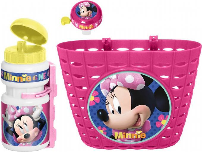 Minnie Drinking bottle, bicycle basket and ring cl version 1