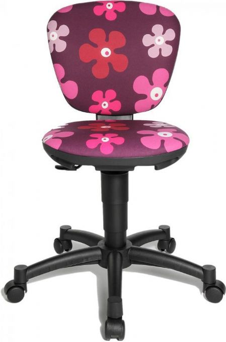 Childrens Office chair flowers version 4