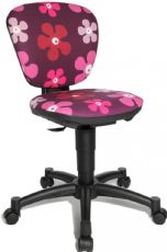 Childrens Office chair flowers