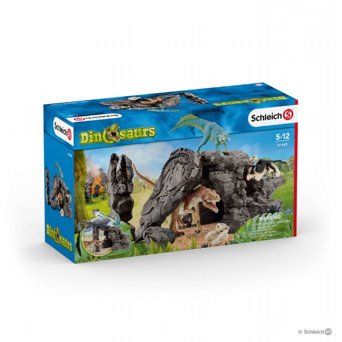 Dinosauriesats med grotta version 2