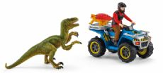 Quad with ranger and dinosaurs