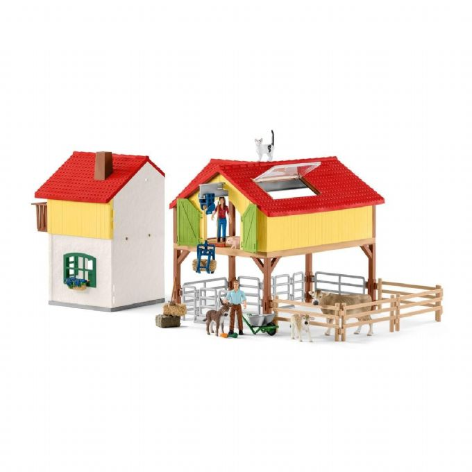 Bauernhaus mit Stall und Tiere version 8