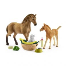 Set Tierbaby-Pflege & Pferde Quarter Hor
