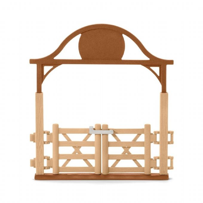 Horse enclosure with gate version 3